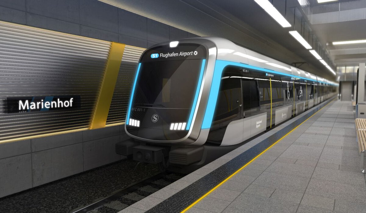 Erstes Bild So soll unsere neue Münchner SBahn aussehen